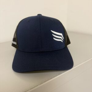 Pegasus Side Wing Blue Mesh Snapback